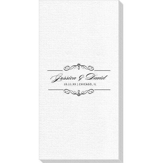 Bellissimo Scrolled Deville Guest Towels